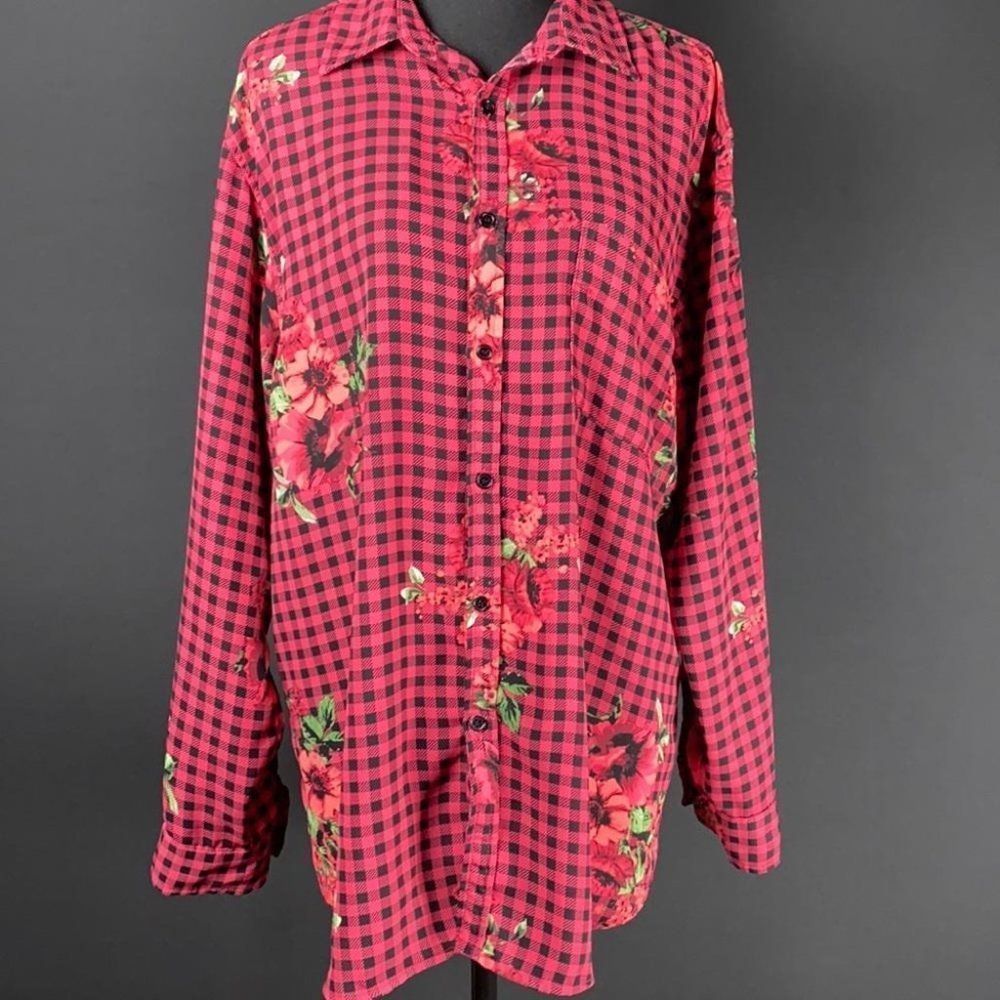 Haute Project Los Angelas floral blouse